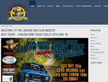 Tablet Screenshot of carlowcarclub.ie